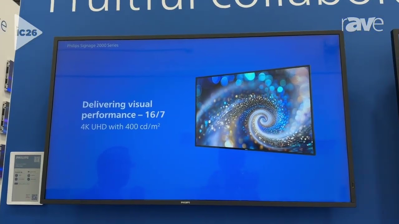 InfoComm 2026: Philips Displays Shows Off 2000 Series Display