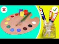 Smart Tricks to Paint Like a Pro || Easy Ways to Improve Your Art Skills!