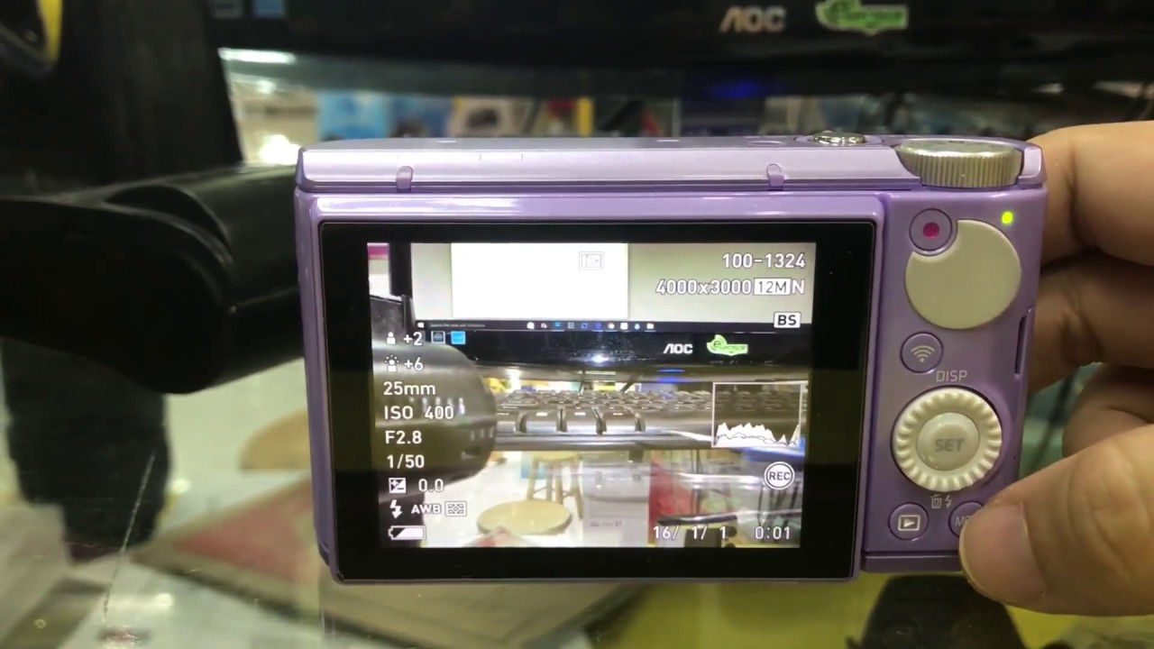 Casio zr3600 memory YouTube