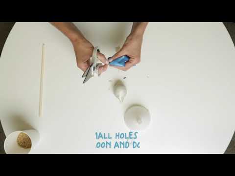 Rubber rice hacky sack