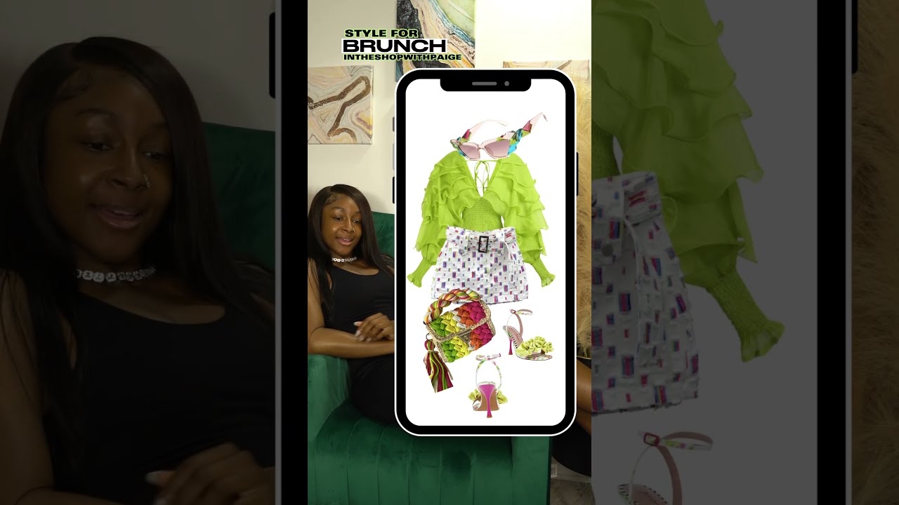 NEON GREEN OUTFIT WHAT TO WEAR BRUNCH SUMMER DAY PARTY Shortsfashion