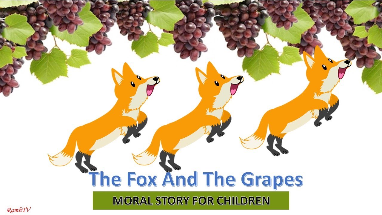 The Grapes are Soure Moral stories for Kids Bedtime Stories for
