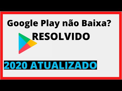 Não consigo baixar nada no play store 