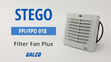 STEGO FPI/FPO 018 Filter Fan Plus Series