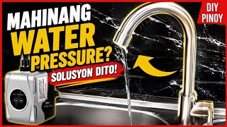 MINI AUTOMATIC WATER BOOSTER PUMP INSTALLATION