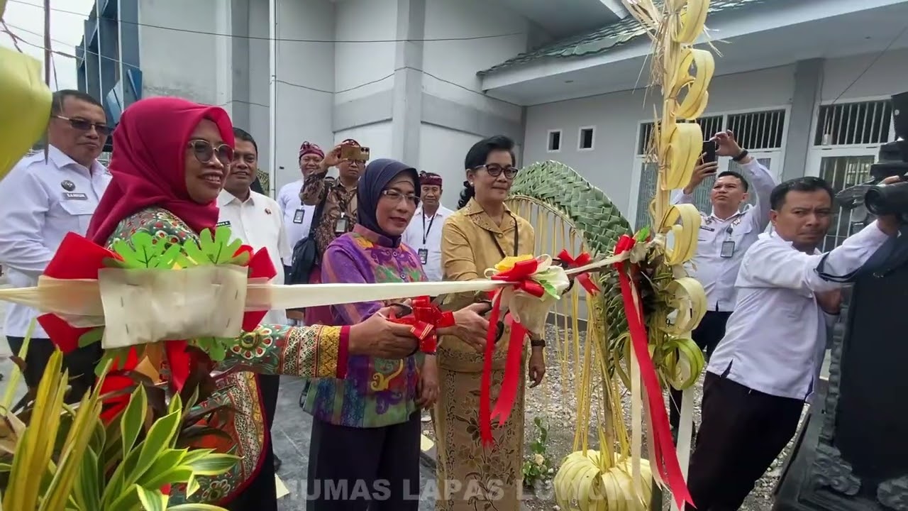 Kunjungan Kerja Kakanwil Ditjenpas Sulteng di Lapas Luwuk