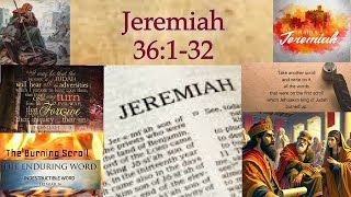 Friday night Bible study Jeremiah36:1-32