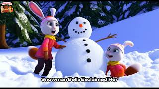 Bella Bunny & Felix Fox's Winter Wonderland ❄️☃️- Read Aloud Story for Kids