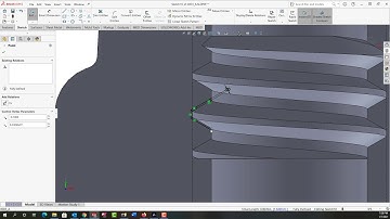 Completing the Internal Thread Profile