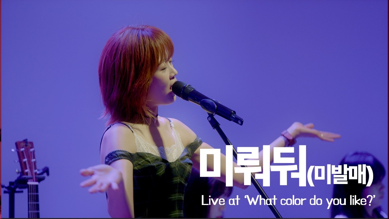 미지니 - 미뤄둬 (미발매곡) ㅣ Live at 'What color do you like?'