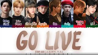 STRAY KIDS - 'GO LIVE' (GO生) Lyrics [Color Coded_Han_Rom_Eng] Resimi