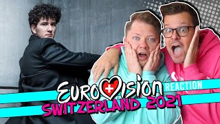 SWITZERLAND EUROVISION 2021 // Gjon's Tears - Tout l’Univers // ESC 2021 Reaction Video