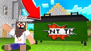 Я ЗАТРОЛЛИЛ БОМЖА НА СВАЛКЕ В МАЙНКРАФТ 100% ТРОЛЛИНГ ЛОВУШКА MINECRAFT