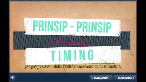 Timing (Prinsip-Prinsip Animasi)