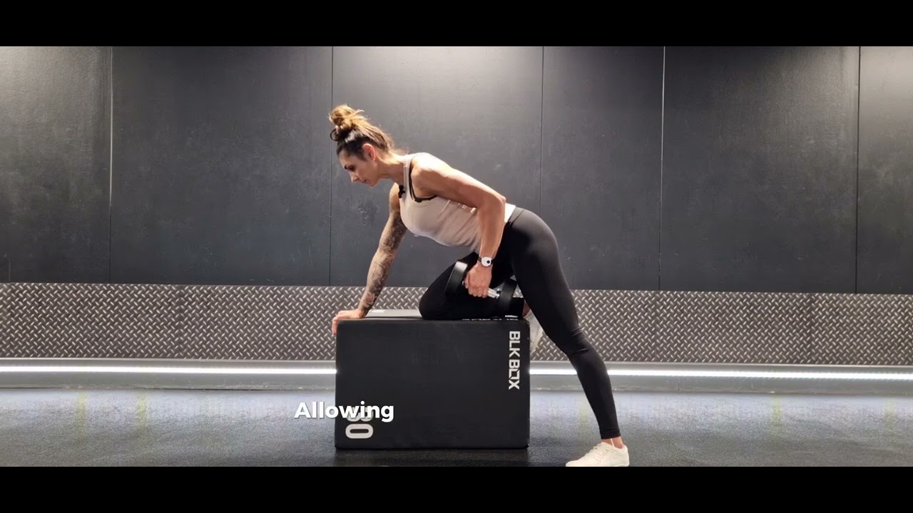Single Arm Bent Over Row - YouTube