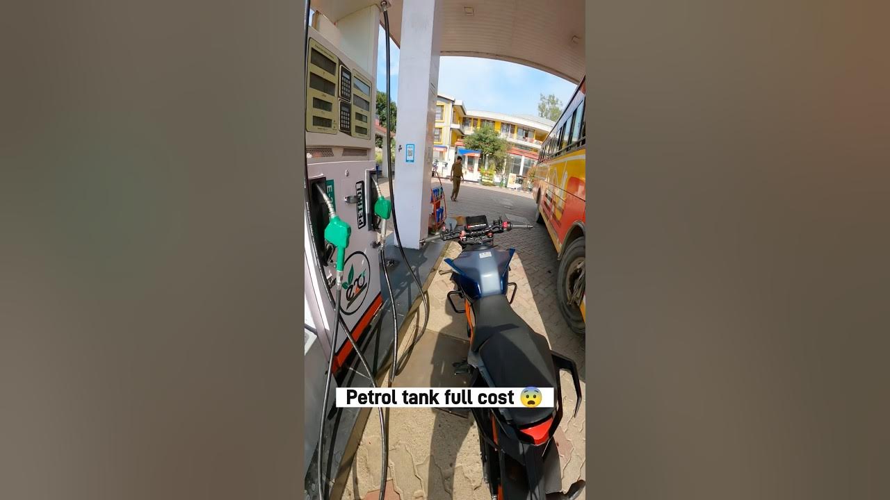 Duke 390 petrol tank full cost 😨 YouTube