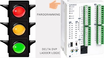 Traffic Light Parogramming | Delta Dvp |AutoLogic plc