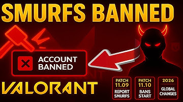 SMURFING is OVER | VALORANT Patches 11.08, 11.09 & 11.10 Will CHANGE Everything