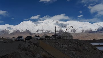 Pamir plateau scenery of Xinjiang China