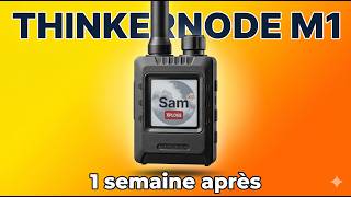 ThinkerNode M1 : 1 semaine avec la radio Meshtastic d'Elecrow
