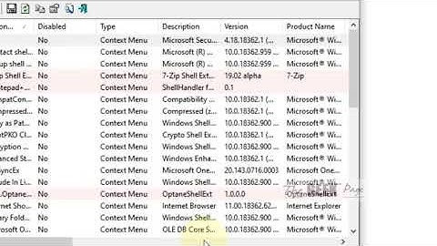 Disable / remove context menu items with shellexview