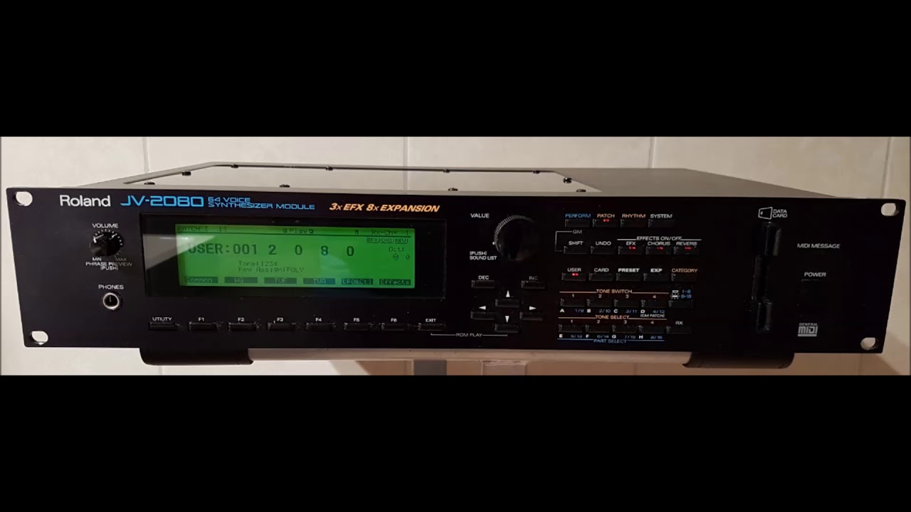 Roland JV 2080 Sounds