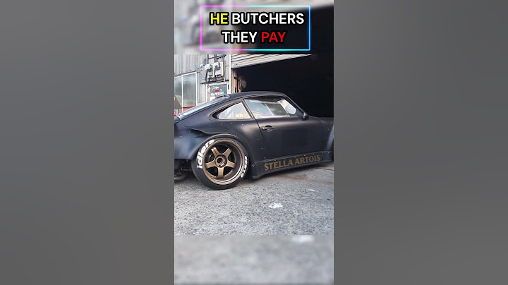He Destroys Porsches. And Builds Legends. 🔥 #shorts