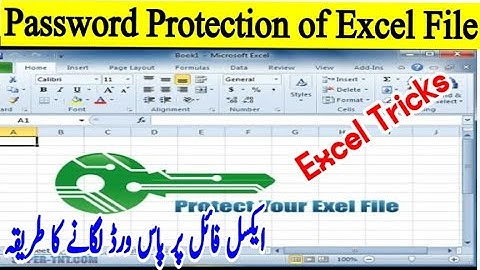 How to protect Ms Excel 2007 file, Set Password on Ms Excel file, Ms Excel tricks, Jobs Career 24