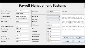 How to Create Payroll Management Systems in Java Eclipse