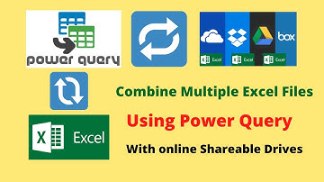 Combine multiple excel Files using Power Query with Dropbox Folder Options