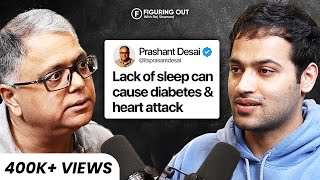 Improve Your Sleep, Impact Of Less Sleep, Diabetes & Cancer  Prashant Desai | FO195 Raj Shamani