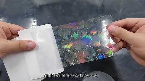 Transparent holographic overlays for cards