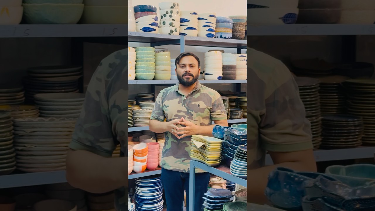 Khurja wholesale market Order now &mdash;+91 8899712976#khurja #homedecor #crockery #ceramic #crockerymar