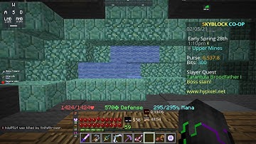 How To Get To The Upper Mines (Hypixel Skyblock)