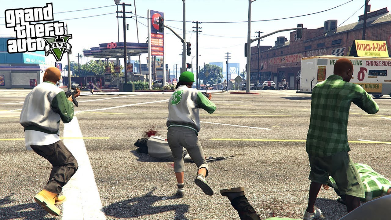 Instant Gang War The Ballas at Grand Theft Auto 5 Nexus - Mods and Community