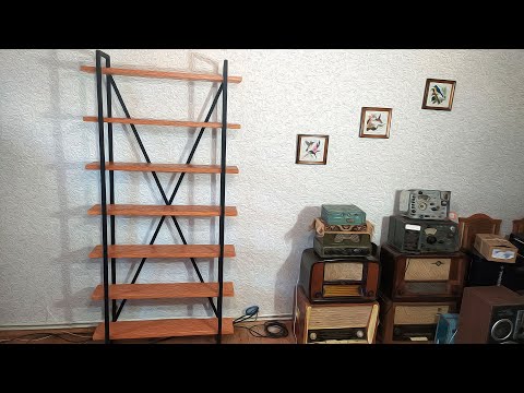 How to make a rack in the loft style yourself, DIY
