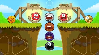 Red Ball 4 - &quot;Fast &amp; Slow Motion&quot; Roller Falls Level 10 with All Balls End Game