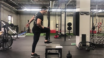 Sprinter Step Up Jumps