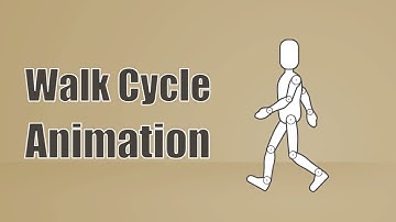 walk cycle animation in cartoon animator 4