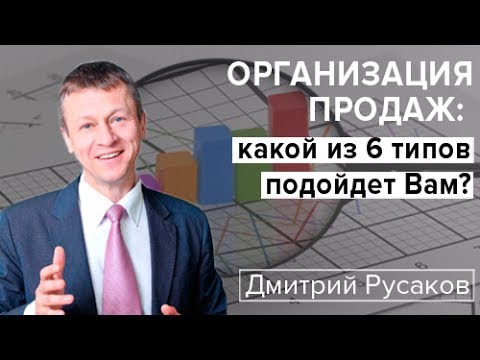 Организация продаж: какой из 6 типов подойдет Вам?