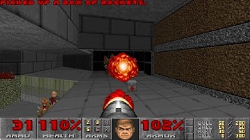 Doom II Hell on Earth Map09 NM Speed in 1m35s by stx Vile