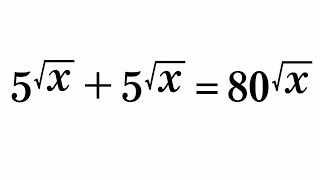 Radical Equation Challenge | Can You Find x