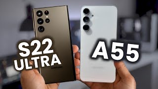 Samsung Galaxy A55 vs Galaxy S22 Ultra ¿Cuál Comprar?