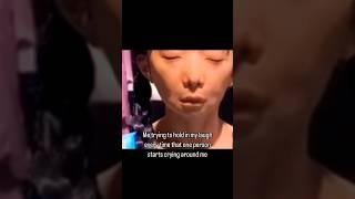 Trying not to laugh when someone cries! (HILARIOUS) #shorts
