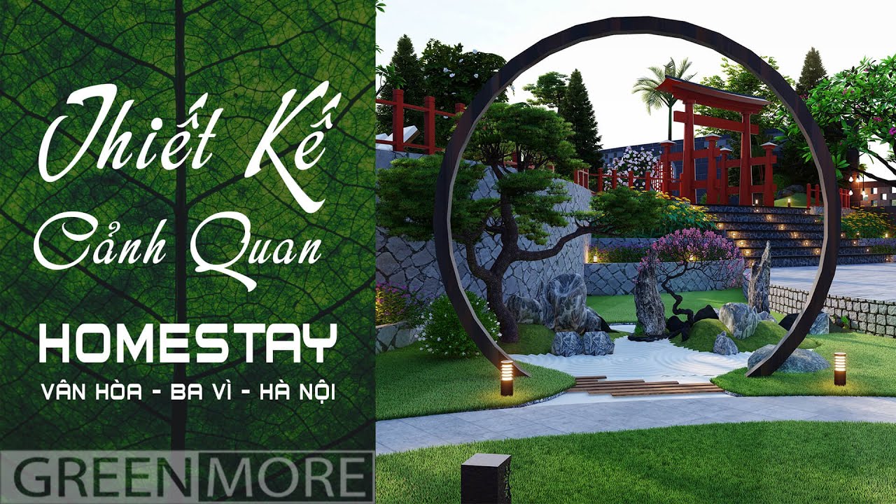 homestay ở ba vì New Update Thiết kế Cảnh quan Homestay phong cách Nhật Bản tại Ba Vì, Hà Nội | Greenmore Việt Nam