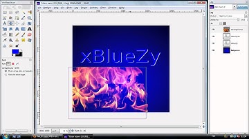 Gimp 2 Tutorial Fire On Text
