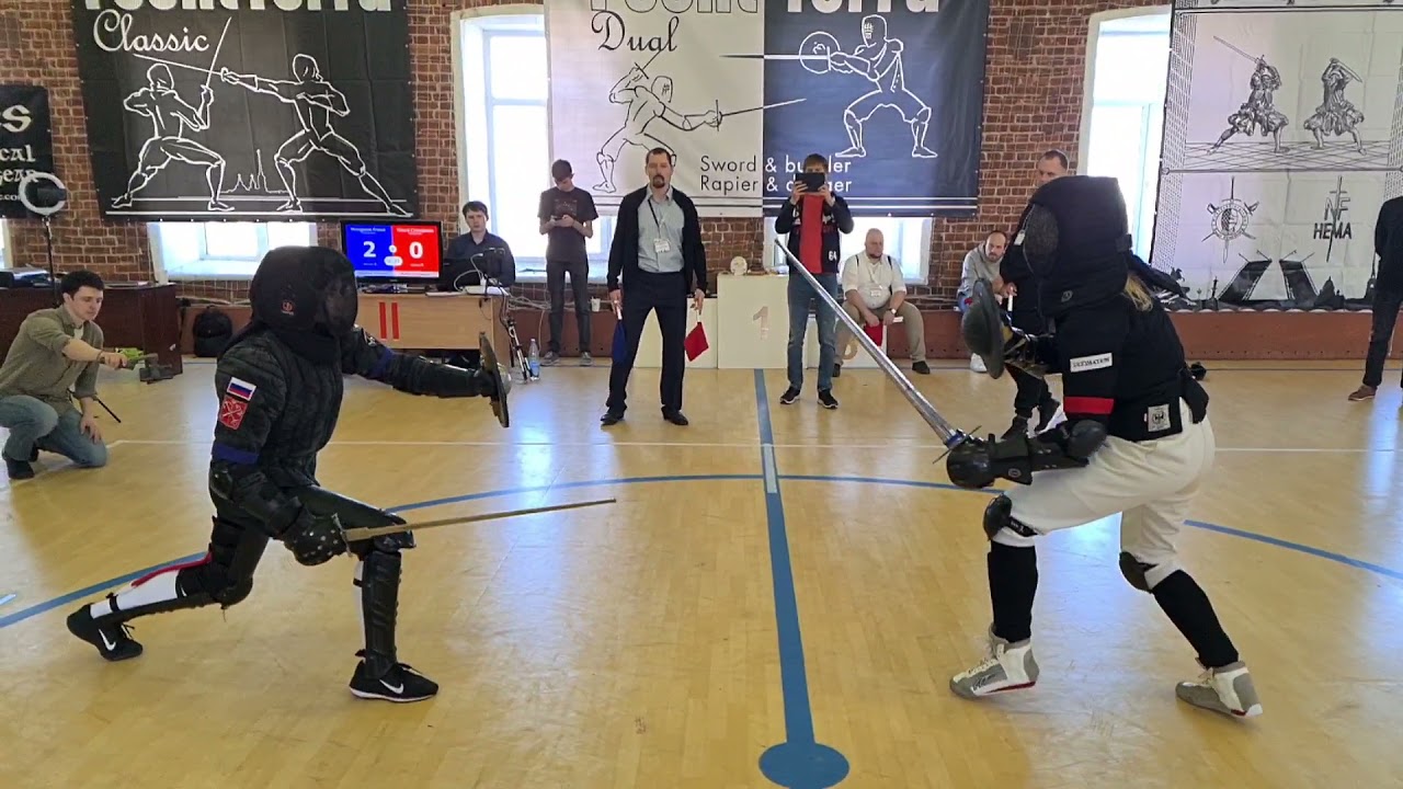 FechtTerra Dual 2021. Меч и баклер Ж final. Елена Музурина Tramazzone vs Ольга Словарева Ultimatum