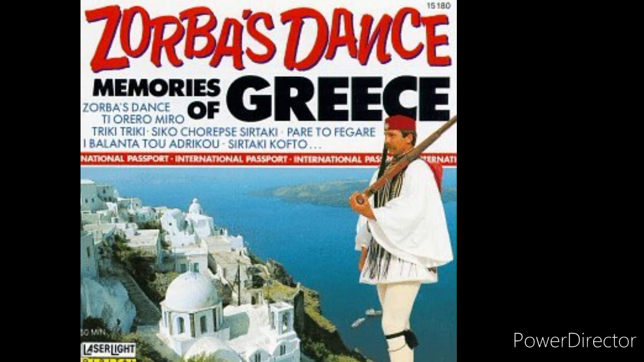 Zorbas dance rico bernasconi remix. Zorba's Dance. Зорба Сиртаки. Memories from Greece. Обложка для mp3 Sirtaki.