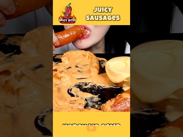 Juicy Sausage Mukbang ASMR