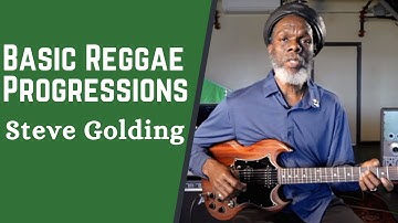 How to Play Basic Reggae Chord Progressions w/ Steve Golding - Easy Reggae Guitar Lesson